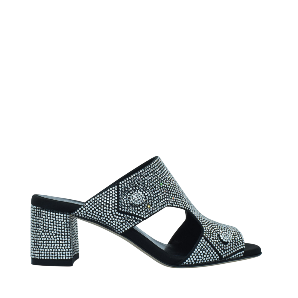 Crepida Agnesa Satin Strass