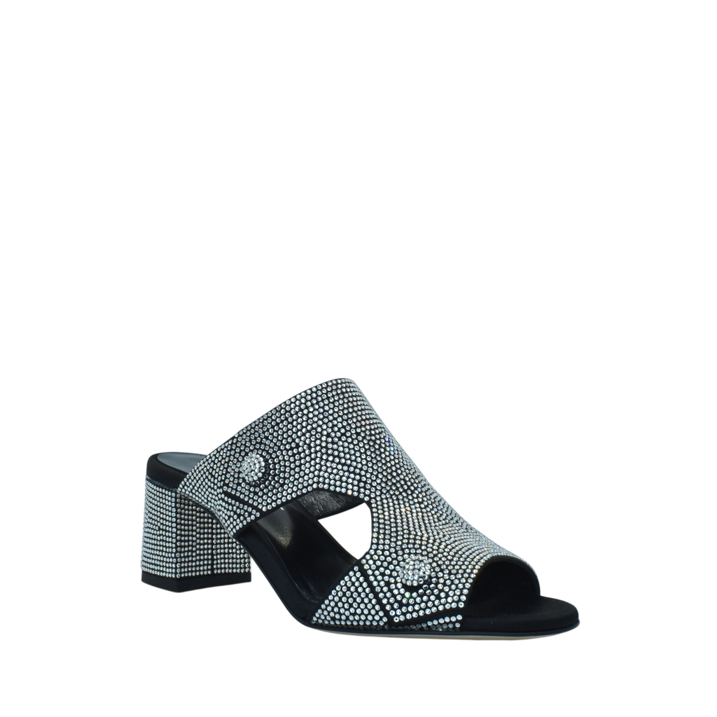 Crepida Agnesa Satin Strass