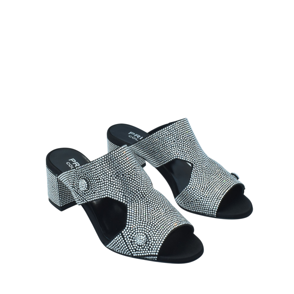 Crepida Agnesa Satin Strass